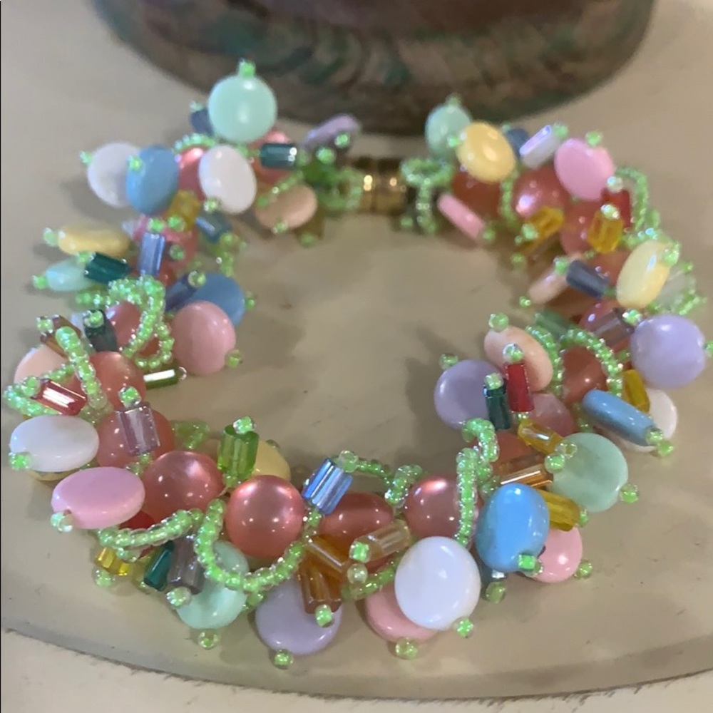 Confetti bracelet- beautiful colors